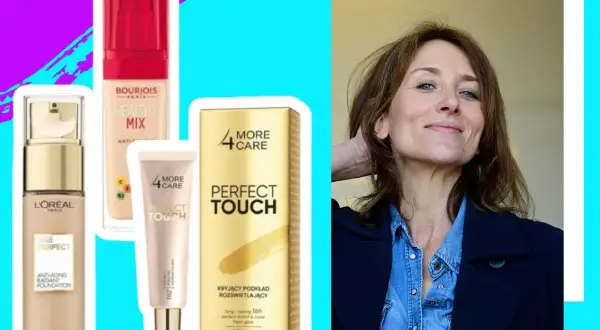 Kobieta i kosmetyki: podkłady L'Oréal, Bourjois i 4 More Care.