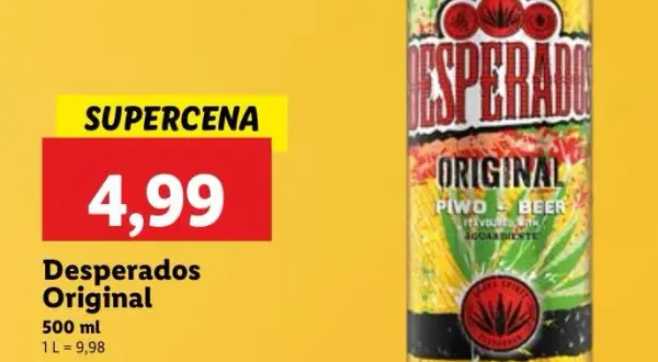 Ile kosztuje piwo Desperados? Sprawdź najniższe ceny w Polsce