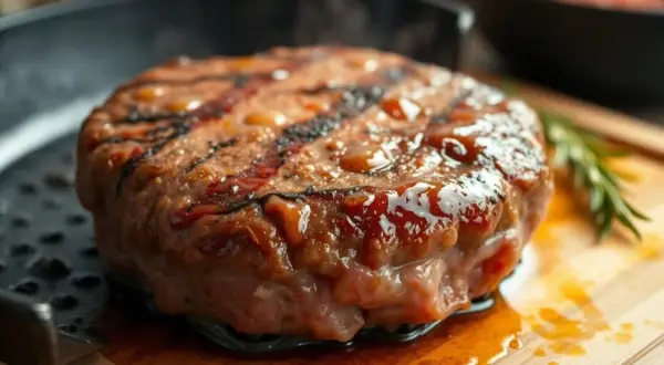 Burger wołowy: Jak usmażyć soczysty kotlet? Uniknij błędów!