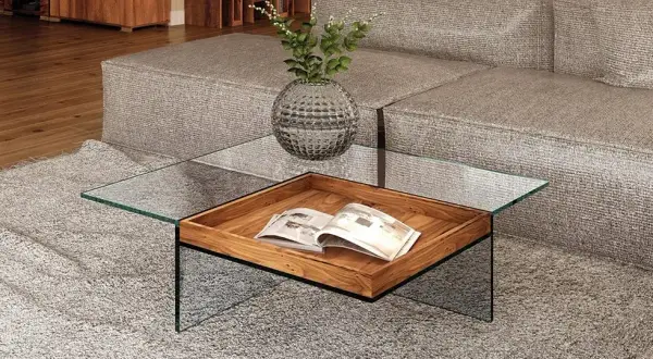 Glastische Wohnzimmer: Stilvolle Designs für ein modernes Zuhause