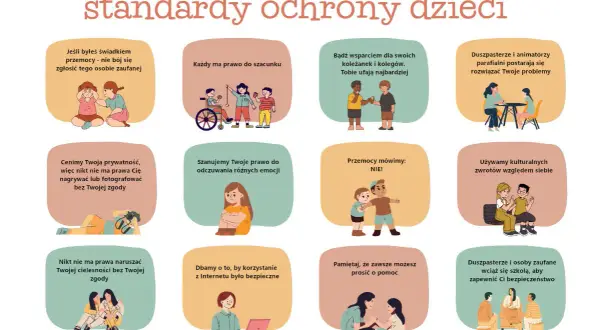 Standardy ochrony dzieci: szacunek, prywatność, bezpieczeństwo w sieci i poza nią. Ustawa o ochronie małoletnich chroni Twoje prawa.