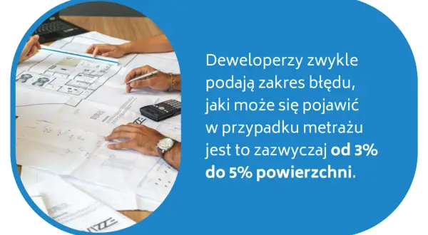 Odbiór domu od dewelopera: błąd metrażu zwykle wynosi 3-5%. Rysunki techniczne i kalkulator pomagają w weryfikacji.