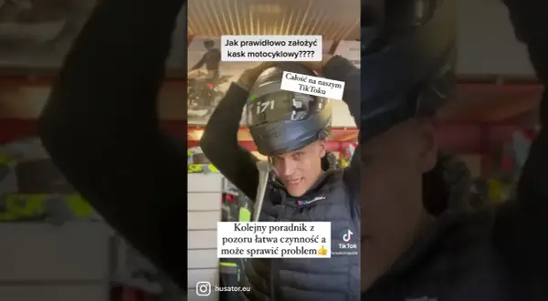 Jak prawidłowo założyć kask motocyklowy? Poradnik bezpieczeństwa