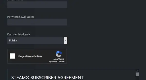 Jak założyć konto na Steam na telefonie - uniknij błędów rejestracji