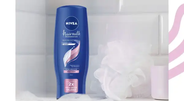 NIVEA Hairmilk Regeneration – mleczna odżywka do włosów suchych i zniszczonych. Idealna do domowych maseczek na włosy.