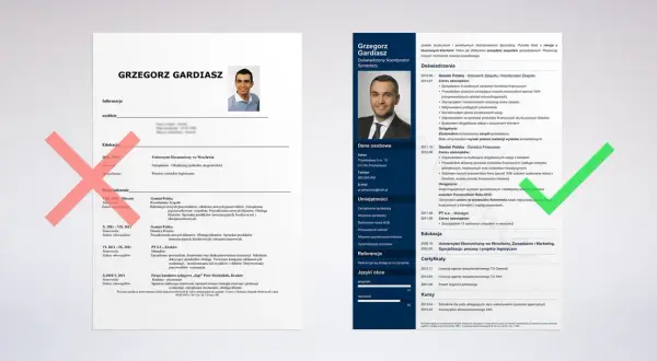 CV Grzegorza Gardiasza: doświadczony koordynator sprzedaży, z kluczowymi umiejętnościami w budowaniu relacji z klientami i zarządzaniu zespołem.
