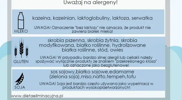 Gluten co to? Skrobia pszenna, żytnia, hydrolizowane białka roślinne, słód, owies. Uważaj na przekreślony kłos!