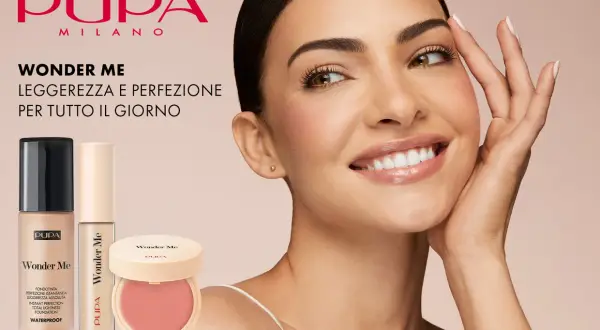Viso radioso con blush Pupa Wonder Me, fondotinta e correttore per un look impeccabile tutto il giorno.