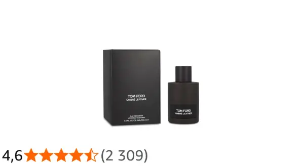 Elegancki flakon i pudełko perfum Tom Ford Ombré Leather, symbol luksusu i wyrafinowania.