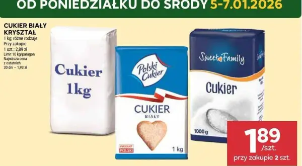Najtańszy cukier 2026: Jak znaleźć najlepsze promocje?