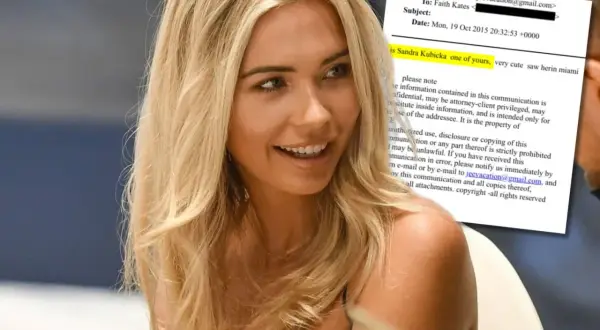 Polska modelka Sandra Kubicka zatrzymana za granicą? E-mail sugeruje, że ktoś widział ją w Miami, co może być powodem problemów.
