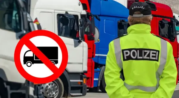 Jakie mandaty grożą za jazdę ciężarówką w zakazie ruchu?