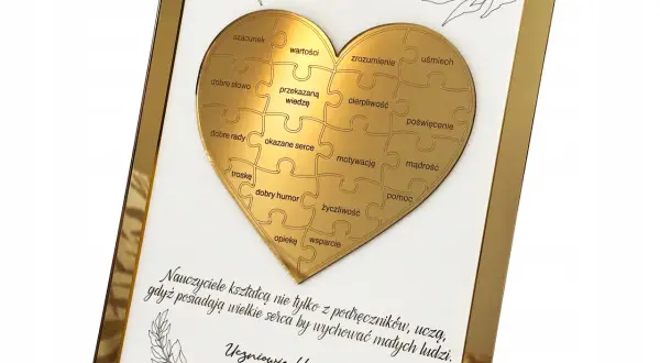 Podziękowania dla wychowawczyni: Słowa i prezenty od serca