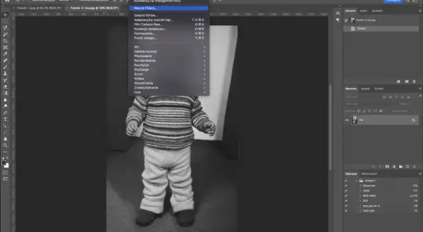 Jak zmienić kolor czarny na biały w Photoshopie bez problemów