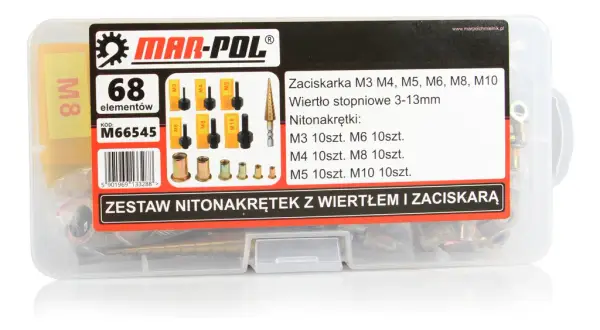 Jakie wiertło do nitonakrętki M8? Uniknij błędów przy montażu