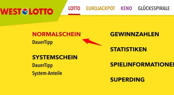 Jak skreślić Eurojackpot? Na stronie WestLotto znajdziesz opcje "Normalschein" i "Systemschein", a także informacje o wygranych i statystykach.
