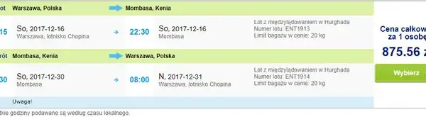 Ile kosztuje lot do Kenii? Sprawdź ceny i uniknij wysokich wydatków