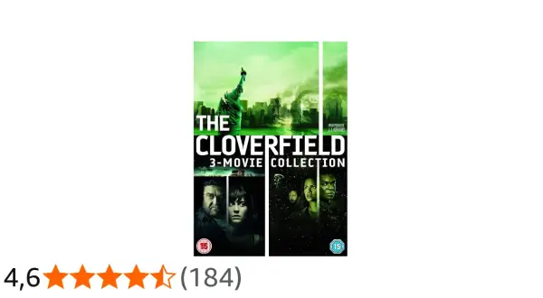 Kolekcja 3 filmów Cloverfield: zniszczony Nowy Jork, tajemnicze postaci i kosmiczne zagrożenie.