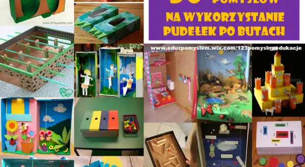 Co można zrobić z pudełka po butach? 10 kreatywnych pomysłów na DIY