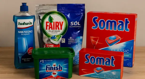 Tabletki do zmywarki Somat czy Finish – która marka naprawdę działa?