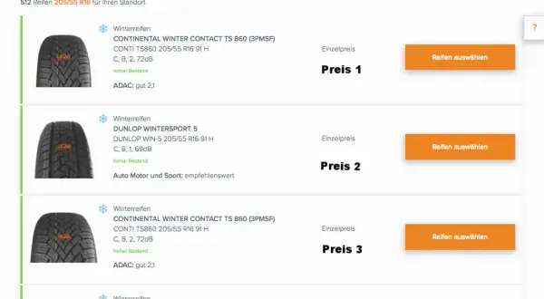 Reifen online kaufen: Die besten Preise und Angebote im Vergleich