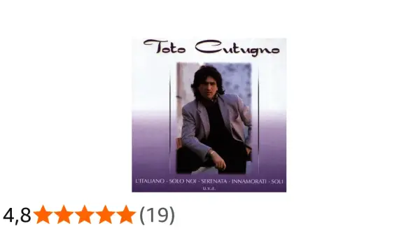 Okładka albumu Toto Cutugno, z piosenką "L'Italiano".