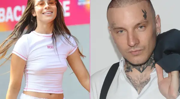 Smolasty i Blanka, uśmiechnięta artystka w okularach i raper z tatuażami, prezentują swoje stylizacje.