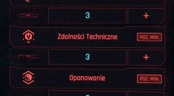 Cyberpunk poradnik: Refleks, Zdolności Techniczne i Opanowanie na poziomie 3. Czas na rozwój postaci!
