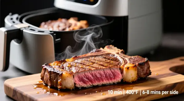 Burger Air Fryer : Le Secret d'un Steak Juteux et Parfait