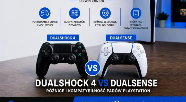 Porównanie padów DualShock 4 i DualSense: kluczowe różnice i kompatybilność PS4 vs PS5.