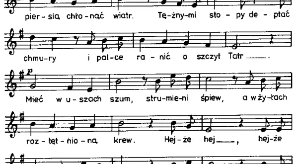 Tekst piosenki jak dobrze nam zdobywać góry - odkryj jej znaczenie