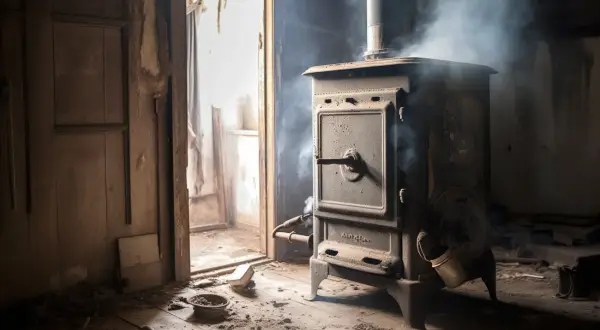 Biały osad w piecu - przyczyny i usuwanie smoły w piecu na drewno