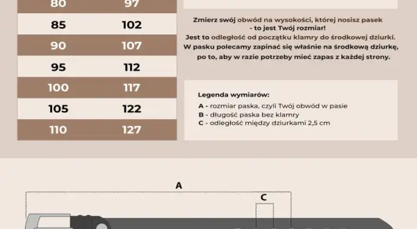 Rozmiar paska damskiego 90 cm: Jak mierzyć i dobierać idealnie