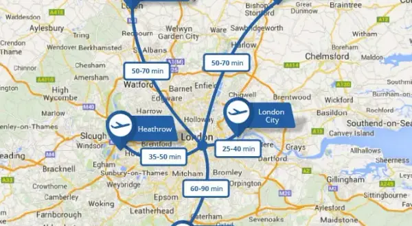 Jak dojechać do centrum Londynu z lotniska Stansted – najlepsze opcje i porady