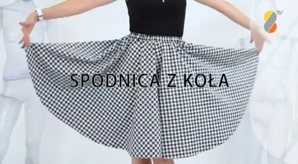 Jak łatwo uszyć spódnicę z koła dla dziewczynki krok po kroku
