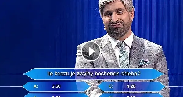 Milionerzy: Ile kosztuje bochenek chleba i co na to premier?