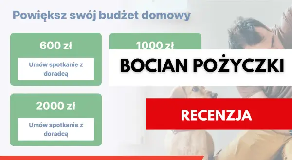 Bocian pożyczki ile można dostać? Sprawdź maksymalną kwotę pożyczki