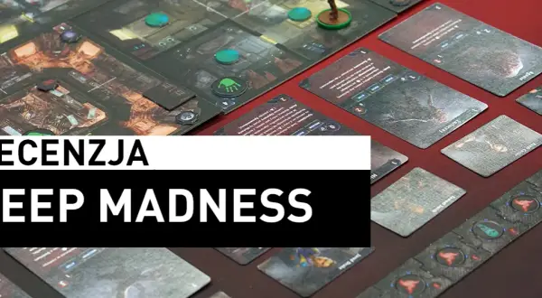 Deep madness gra planszowa - odkryj mroczne mechaniki i dodatki