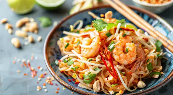 Pad thai z krewetkami - Jak zrobić autentyczny pad thai