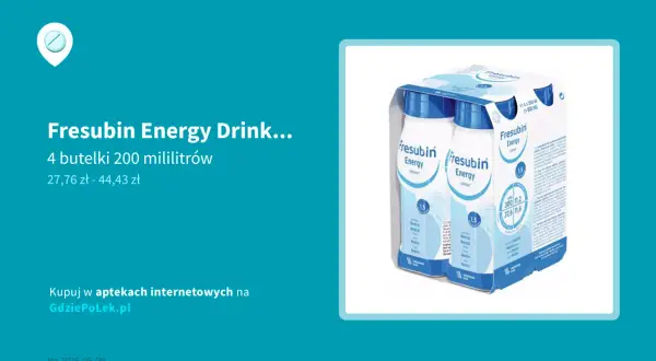 Gdzie kupić Fresubin Energy Drink? Sprawdź najlepsze oferty teraz