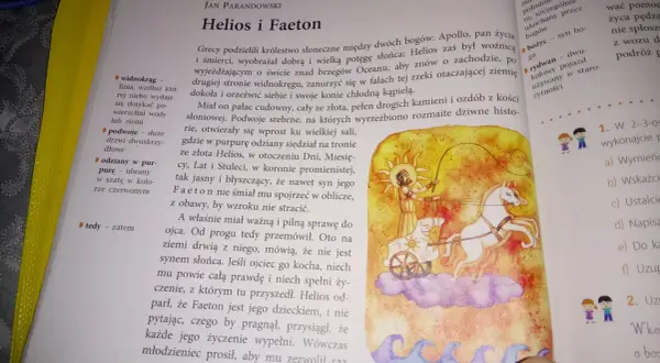 Streszczenie mitu o Heliosie i Faetonie – tragiczne konsekwencje dążenia do chwały