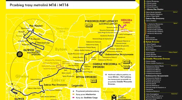 Jak dojechać z Zabrza na lotnisko Pyrzowice - wszystkie opcje transportu