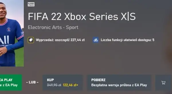 Kiedy FIFA 22 na Game Pass? Sprawdź datę i szczegóły dostępności