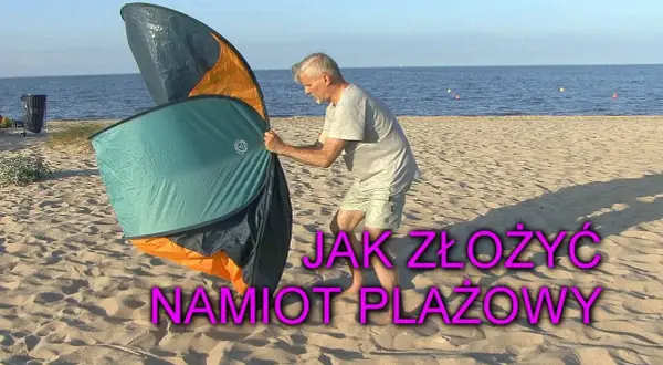Jak szybko i bez błędów złożyć namiot plażowy Crivit – proste kroki
