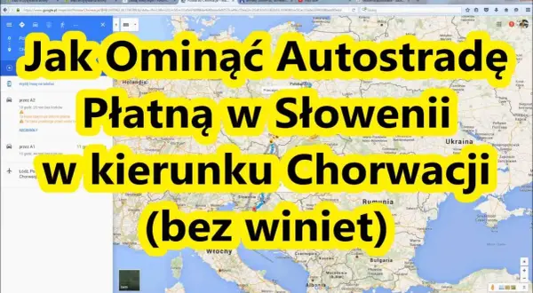 Jak ominąć płatne autostrady w Słowenii jadąc z Chorwacji – praktyczne porady