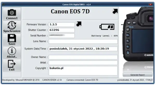 Ukryty sekret Canon: Jak sprawdzić prawdziwy stan aparatu bez wysiłku