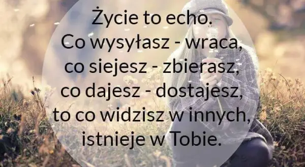 Cytaty o co siejesz to zbierasz - mądre słowa na życie i inspirację