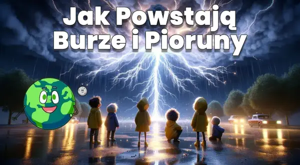 Jak powstaje burza? Edukacyjny film dla dzieci o bezpieczeństwie
