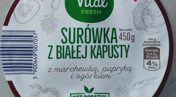 Ile kalorii ma surówka z białej kapusty? Sprawdź, co wpływa na kaloryczność