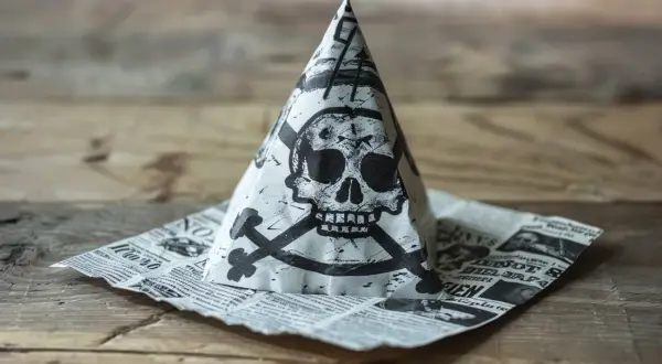 Jak krok po kroku zrobić czapkę piracką z papieru: Krótki przewodnik